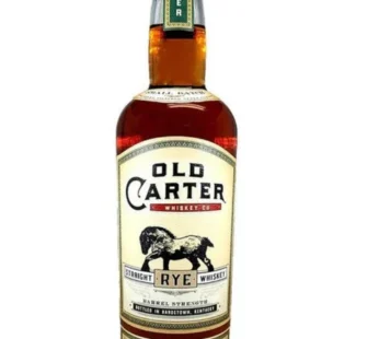 Old Carter Straight Rye Whiskey Batch #7 115.5 Proof