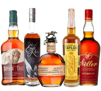 Buffalo Trace, Eagle Rare, Blanton’s Single Barrel, E.H. Taylor Small Batch, Weller Antique Bundle